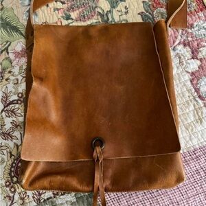 HOBO Brown Leather Hobo Bag